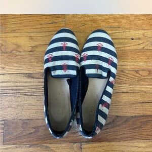 Striped Loafers